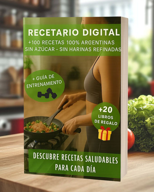 VidaFit: +120 Recetas Saludables + 20 libros descargables DE REGALO